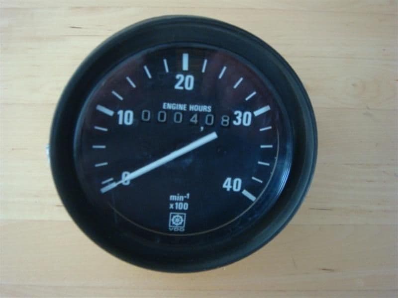 VDO Tachometer with Hour Meter 4000RPM
