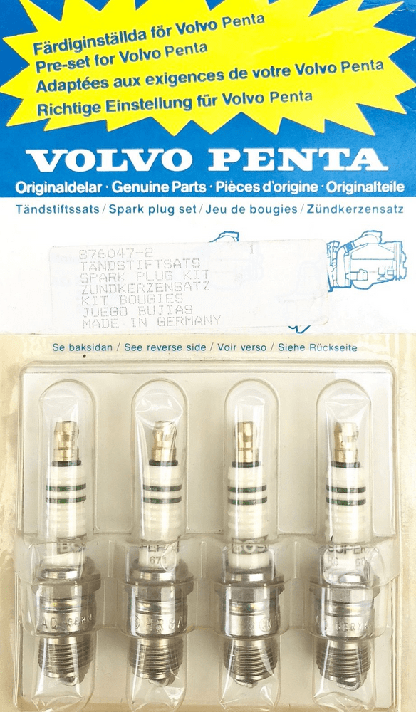 Volvo Penta Spark Plug set 8760472