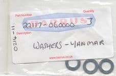 Yanmar 2117-060000 Washers x 3