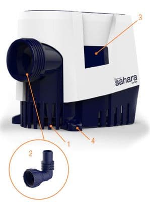 Attwood Sahara Mk2 Automatic Bilge Pump 800 GPH