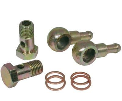 Fuel hose connection kit M14 - Banjo Hollow bolt screw connector