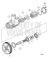LATER D6 Impeller   24139373 replaces 22994993,  21951358