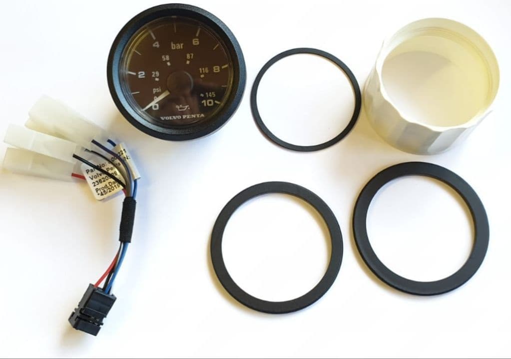 Oil Pressure Gauge Volvo Penta 23715880 replacing 12v 873197 and 