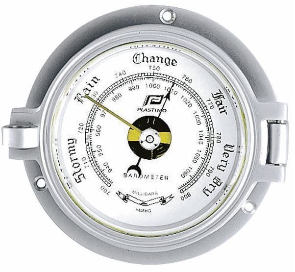 Plastimo Matt Chrome 3 inch Barometer