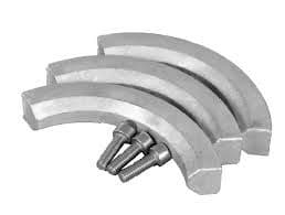 Propeller anodes
