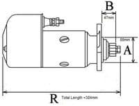 Starter Motor 881681 was 847306, 843511