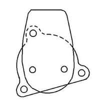 Starter Motor 881681 was 847306, 843511