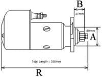 Starter Motor 881683 was  847307, 3803600