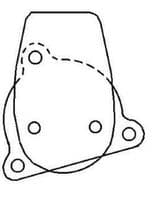 Starter Motor 881683 was  847307, 3803600