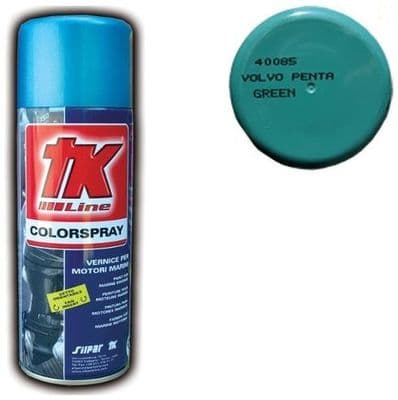 TK COLORSPRAY VOLVO PENTA GREEN SPRAY PAINT