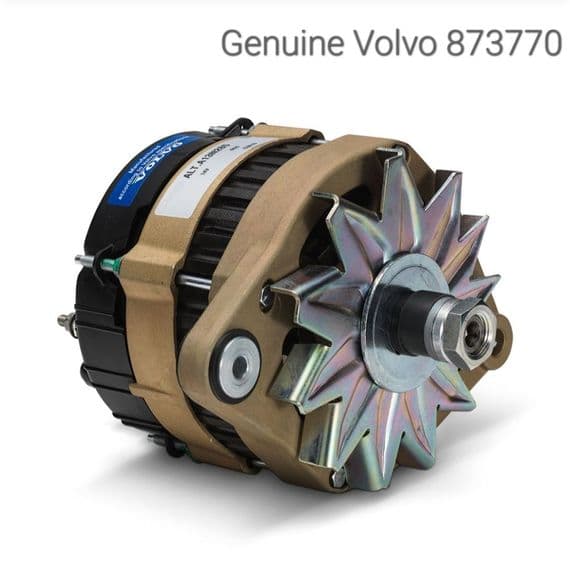 Volvo Penta Alternator fits most Diesel and Early petrol engines. Valeo ...