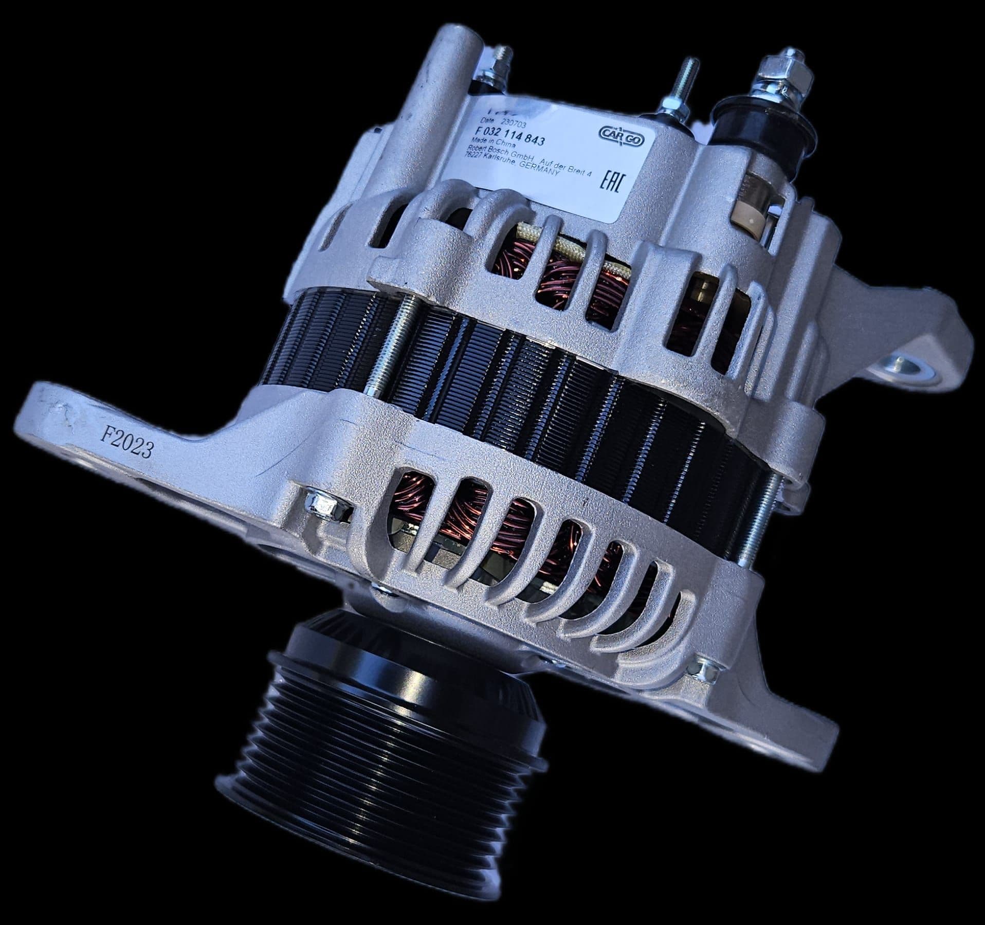 Volvo Penta Alternator 3587218 80A 24V D9 D11 D12
