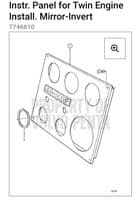 Volvo Penta Deluxe Instrument Panel Flybridge Twin install 860184