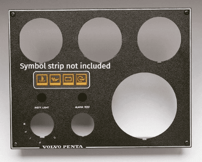 Volvo Penta Deluxe Instrument Panel Flybridge Twin install 860184