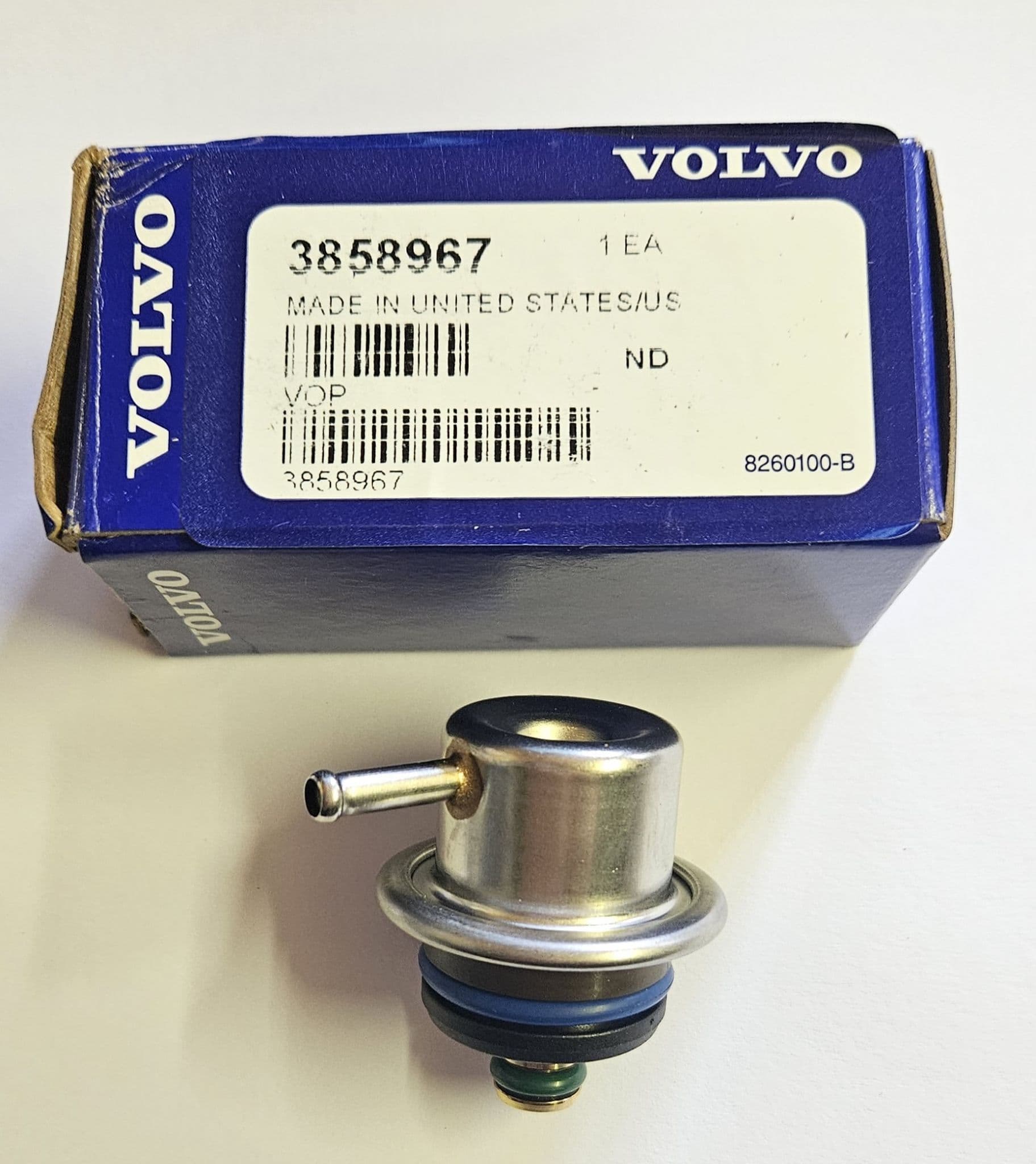 Volvo Penta Fuel Pressure Regulator Govenor 3858967