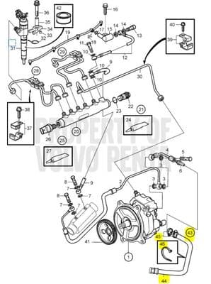 Volvo Penta Hose Kit 21967719