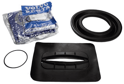 Volvo Penta Rubber Diaphragm Seal COMPLETE kit 21389074 for 110S 120S 130S 150S and MS25S Saildrive.