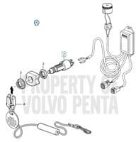 Volvo Penta Safety Lanyard Switch Kit 21469024