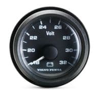 Volvo Penta Voltmeter 12 volt 23715881 / 873199 & 24 volt 23715883 / 873200