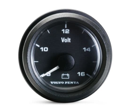 Volvo Penta Voltmeter 12 volt 23715881 / 873199 & 24 volt 23715883 / 873200