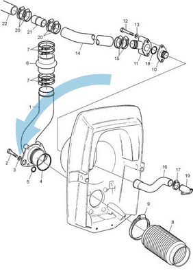 Volvo Penta Washer 976945