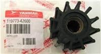 Yanmar Water Pump Impeller (fits all 6LP's) 119773-42640 was 119773 - 42600