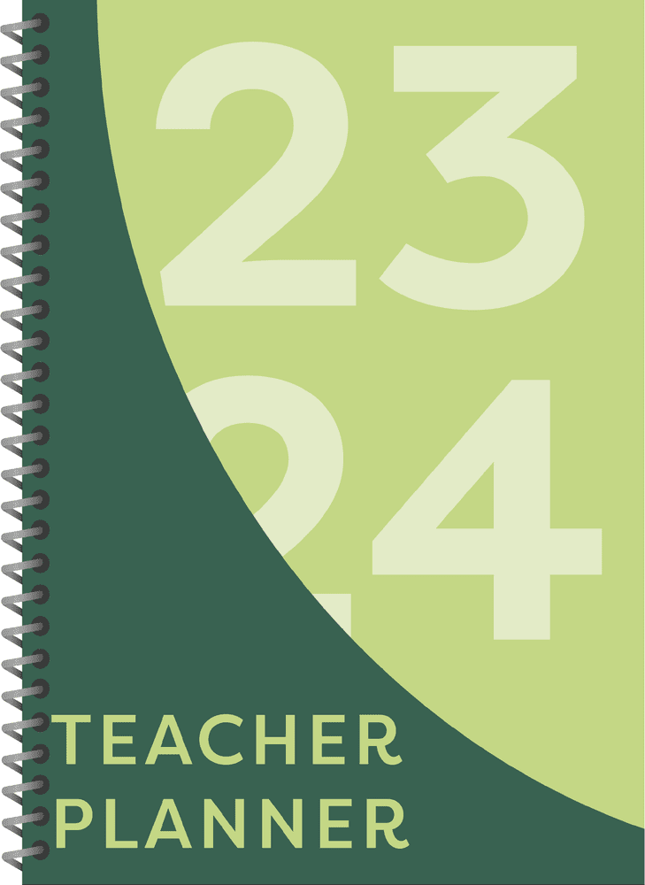 A5 or A4 Standard Teacher Planner
