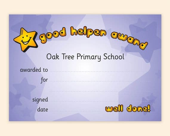 40 Gold Award Childrens Pupils School Praise Teachers Reward - View #3