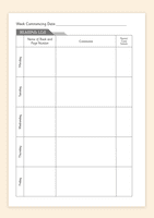 Home-School Contact Book SHSC02