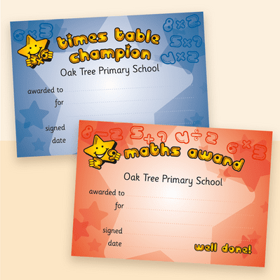 Numeracy Certificates