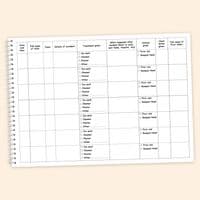 Primary School Accident Report Book – A4