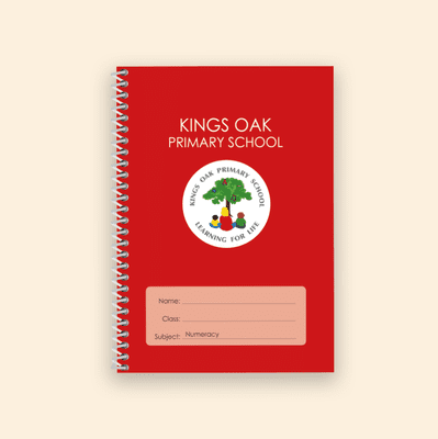 Primary School Maths Exercise Book - A5