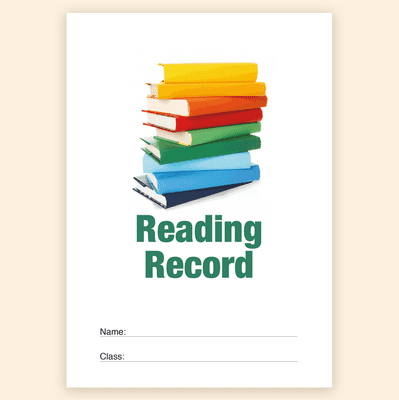 Primary School Reading Record – Standard Colourful Books – RRS04