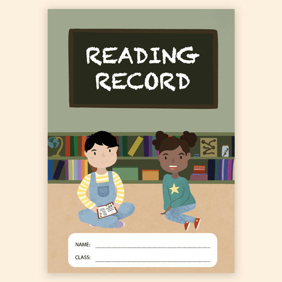 Primary School Reading Record – Standard Library Cartoon – RRS11