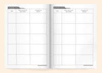 Primary School Reading Record – Standard Red Swoosh – RRS09
