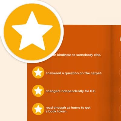 Primary School Reward Stickers | Classroom Incentive Stickers – QU13 (Star)