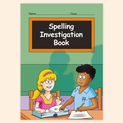 Primary School Spelling Investigation Book – Cartoon – SIB01