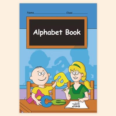 Standard Primary School Alphabet Book – Cartoon – Packs of 50 – SAB01