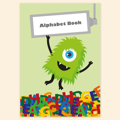 Standard Primary School Alphabet Book – Monster – Packs of 50 – SAB03