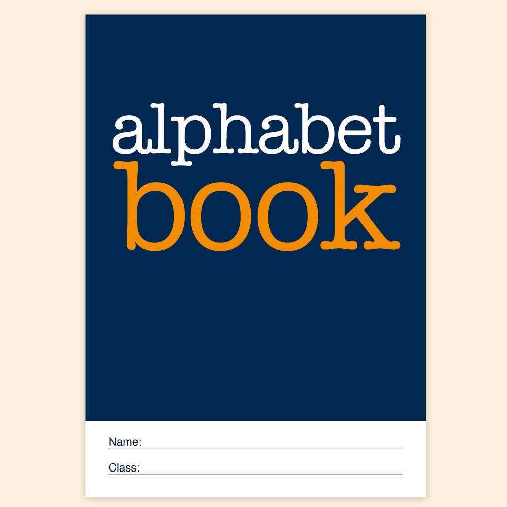 Standard Alphabet Book SAB02