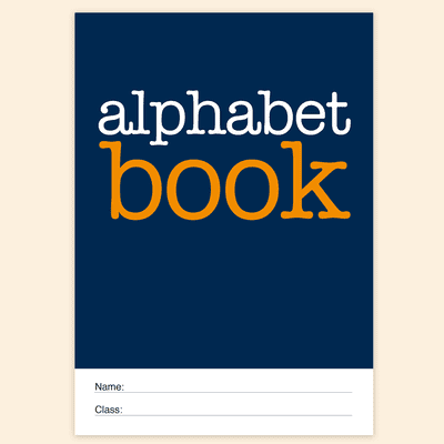 Standard Primary School Alphabet Book – Packs of 50 – SAB02