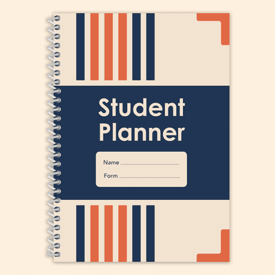 Standard Student Planner | A5 | Spiral Bound | Student Planner for Secondary Schools