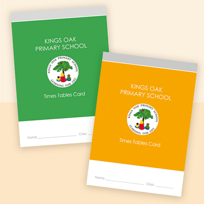 Times Tables Cards