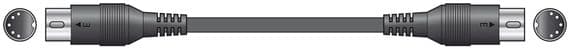 1.5m Classic MIDI Leads 5 Pin Din Plug - 5 Pin Din Plug
