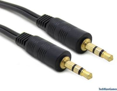 3.5mm Stereo Jack to 3.5mm Stereo Jack Lead 1.5m