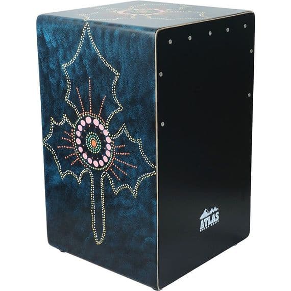 Atlas AC-25-Daun Cajon, Hand-Painted