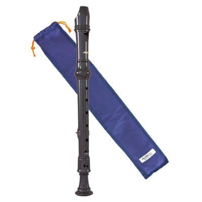 Aulos 303A Descant Recorder Blue Bag