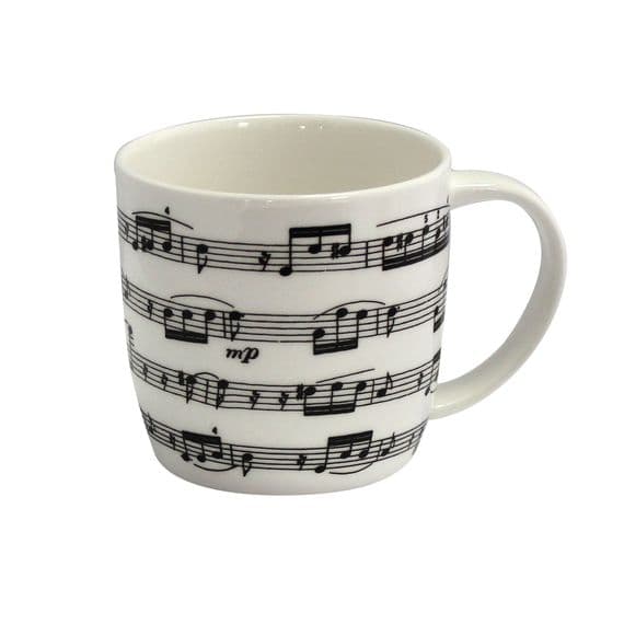 Bone China Boxed Mug Arpeggio White