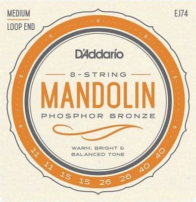 D'Addario EJ74 Mandolin Strings