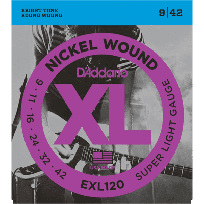 D'Addario EXL120 009-042